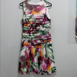 London Times multi-color dress